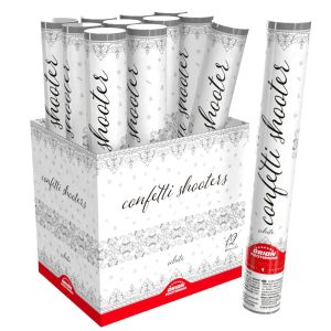 Confetti Shooter White 30 cm