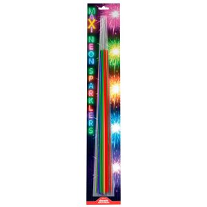 MAXI NEON SPARKLERS 45 CM