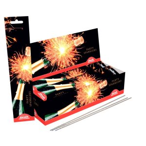SPARKLERS CHAMPAGNE 25 CM
