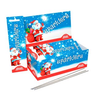 SPARKLERS SANTA CLAUS